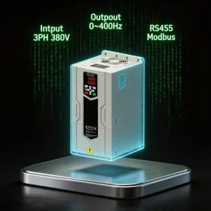 VFD Inverter 7.5KW 18.5KW 37KW 380V Three Phase 50/60Hz IP21 for Air Compressor Gold Supplier ISO