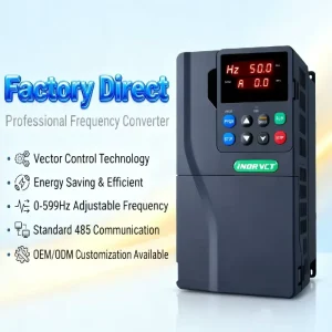 VFD Water Pump Inverter Three-Phase AC Drive 3.0KW Variable Frequency Drive with Vector Control