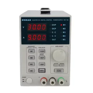 Variable Adjustable 30V 10A 300W DC Linear Power Supply Digital Regulated Lab Bench Power Source KORAD KA3010D
