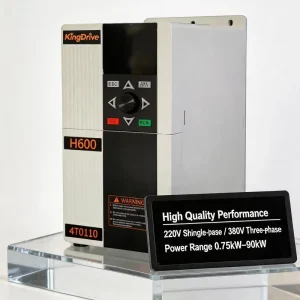 Variable Frequency Drive 220V Single Phase to Three Phase 220V 0.75kW-7.5kW AC Frequency Converter for Small Conveyor