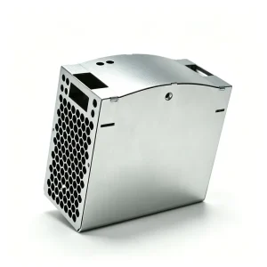 Ventilated DIN Rail Power Supply Case Sheet Metal Enclosure with Cooling Slots