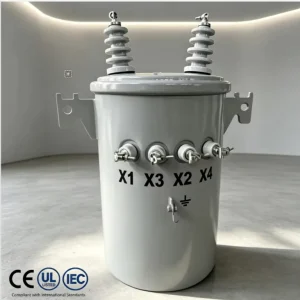 Voltage Single phase Pole mounted Cylindrical Transformer Low voltage D11 Unidirectional Pole mounted Transformer 6KV 35KV