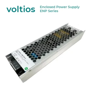 Voltios Industrial High Power 350W 12V 24V 36V 48V Single Ultra Slim AC DC Switching Power Supply Fanless Semi Potting Active