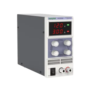 WANPTEK 120V 3A Bench DC Adjustable Variable Power Supply Repair Lab School Test Measure Electroplate Charge KPS1203D