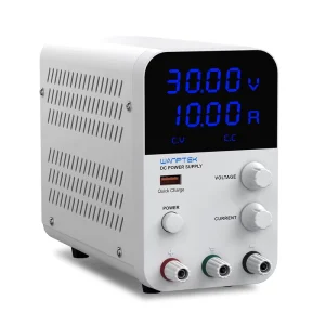 WANPTEK GPS3010D 30V 10A 300W Adjustable DC Power Supply High Precision Lab Bench Source for Phone Repair