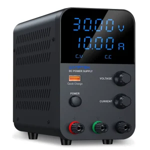 WANPTEK GPS3010H 30V 10A 300W Adjustable Bench DC Power Supply for Repair Lab Design School Electroplating Charging