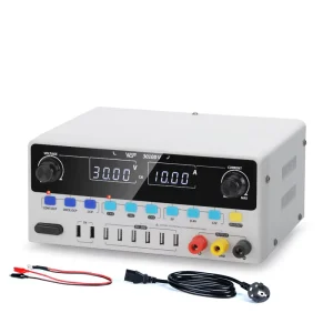 WEP 3010D-V 520W 30V 10A USB Adjustable Laboratory Switching Linear DC Power Supply