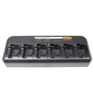 Walkie Talkie Base Charger PMLN6588A Multi Unit 6 Way Radio Charger with Lamp OEM Motorola PR400 CP200 XLS CP150 Series
