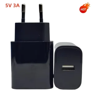Wall Adapter 12V 1A Mobile Phone Charger Wall Plug Travel