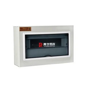 Wall Mounted Metal Distribution Box with Transparent Cover Electrical Consumer Unit Panel Board Enclosure