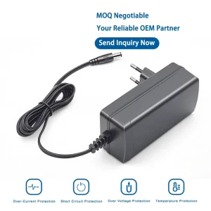 Wall Power Adapter OEM ODM Full Global Certifications Independent R&D Factory For Lighting Electronic Equipment