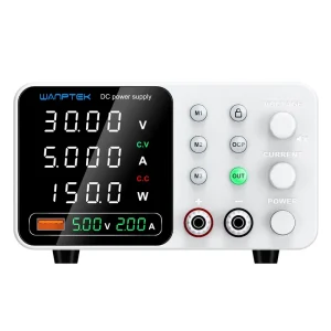 Wanptek TPS-C305 Desktop DC Adjustable Power Supply High Precision Lab Bench Variable Regulated Source