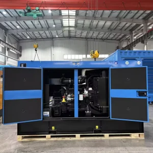 Water Cooling 100kw-750kva Diesel Generator Open Frame Silent 125kva Generator with ATS 6bta5.9 Engine