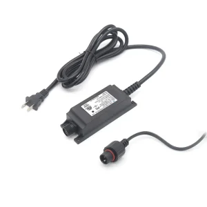 Waterproof 12V 2A IP68 PC Material Power Adapter with 1m Cable for LED & Electronic Devices