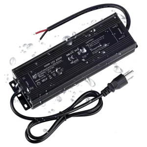 Waterproof IP67 LED Driver Power Supply, 12V/24V/48V, 2A/3A/5A/8A/10A/15A/20A/30A, 20W/36W/60W/100W/120W/150W/200W/300W/400W/600W