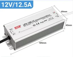 Waterproof IP67 Power Transformer 110V 220V to 12V DC 24V Power Supply 60W 250W 150W 300W Transformer LED Driver