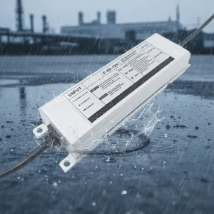 Waterproof Power Supply 100V-265V AC to DC 12V/24V Outdoor Power Supply 15W to 400W for LED Lights