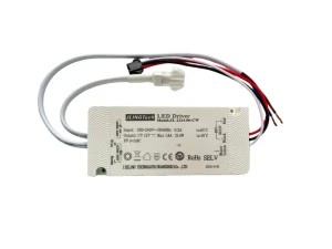Waterproof TUV CE Certified Constant Voltage LED Driver Switching Power Supply DC 12V 24W for Hotel Mirror Lighting