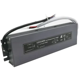 Waterproofed CE RoHS CIS Certificated Ultrathin IP67 24V 250W Single LED Drivers Strips Constant Voltage Power Supply Module