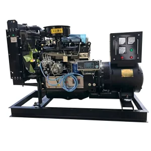 Weifang Engine ZH4100D 36KW 43KVA Three Phase 12V DC Electric Start Open Frame Silent Type Generator Set with Auto Start ATS