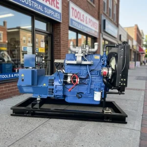Weifang Ricardo 40KW 50KVA Single Phase 3 Phase 50hz 60hz Open Frame Slient Diesel Generator Set Standby Power Roadside Shops