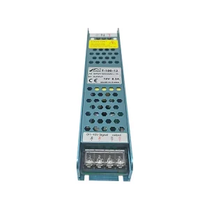 WenJieXin Electronics T 100 12 100W 12V 8.33A Dimmable Light LED Power Supply Single Output Switching Driver IP20 AC DC 85%