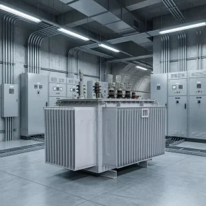 Wide Voltage Range S11 Three Phase Oil Immersed Power Transformer 3kV/6kV/10kV/35kV Input 380V/440V Low Voltage Output