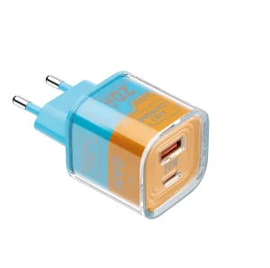 Wireless Phone Charger 20W QC3.0 Fast Charger OTP 5V 3A Type-C USB Ports