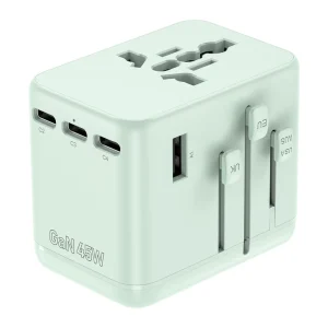 Worldwide Wall Charger Global Plug Converter for All Countries Universal Travel Adapter