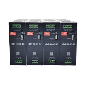 XDR-480E-12 480W 12V 30A Single-Output DC Power Supply, DIN Rail