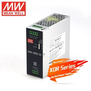 XDR-480E-24 480W 24V 20A DIN Rail Switching Power Supply