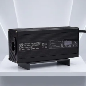 XIETONG Industrial Plug In Electric Charger for Lead Acid LiFePO4 Lithium Ion Batteries 90 264VAC Input LED Current Protection