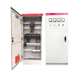 Xl-21 ZY 100A IP65 380V Industrial Power Distribution Cabinet Dual Power Supply GGD Inlet Switch Control