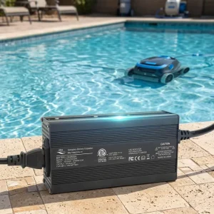 Xt30 Industrial Portable Golf Cart Battery Charger 12V 48V Li-ion 15A 6A Scooter Ebike Pool Robot