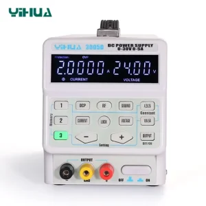 YIHUA 3005D Programmable DC Power Supply Adjustable 30V 5A Laboratory Maintenance Workbench Voltage Current Regulator 220V