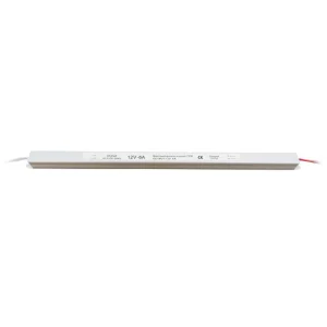 YUXIANG Ultra thin Switching Power Supply 12V 72W 83% Efficiency Short Circuit Overcurrent Protections for Commercial Lighting