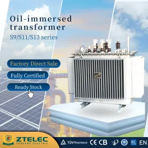 Yyn11 35kV 38.5kV S(Z)11 630~31500 35 Three Phase On Load Tap Changing Oil Immersed Transformer with Oil Storage Tank