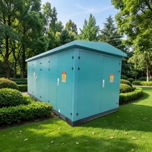 ZBW-12/0.4-1600 Integrated Prefabricated Steel Industrial Box Substation 12kV High Voltage Power Indoor