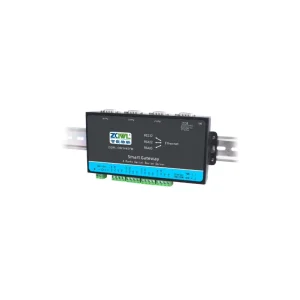 ZQWL4 RS232/485/422 to Ethernet Serial Server Modbus Gateway TCP to RTU Edge Computing JSON
